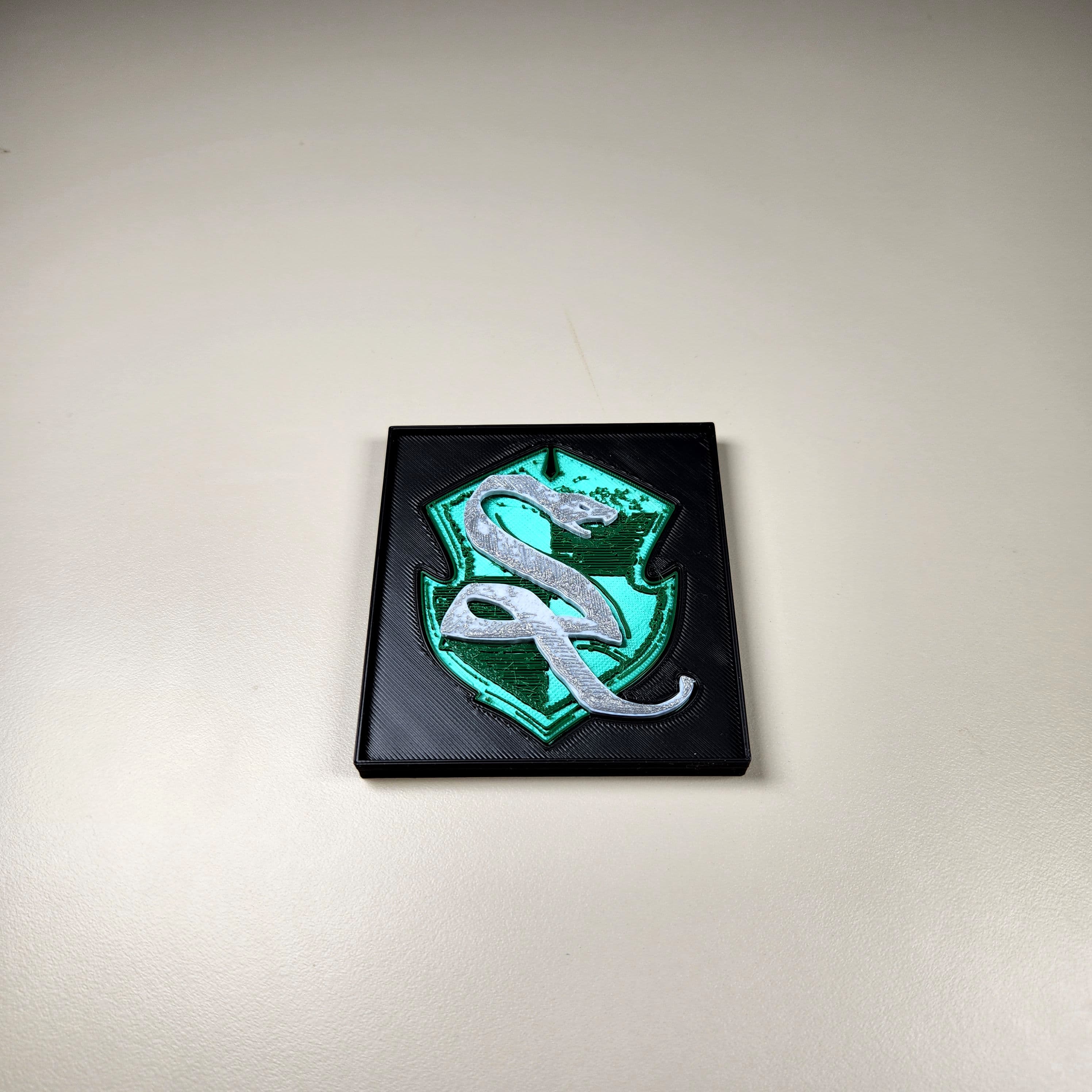 Slytherin House Shield 3d model