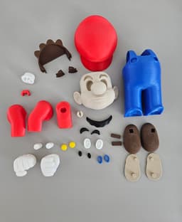 Classic Mario 3d model