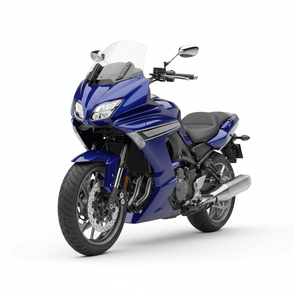 Yamaha Star Venture Luxury Touring Motorcycle 3d model