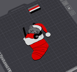 Christmas Pack: Cat III 3d model
