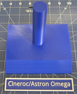 Display Stand for the Cineroc/Omega Model Rocket 3d model