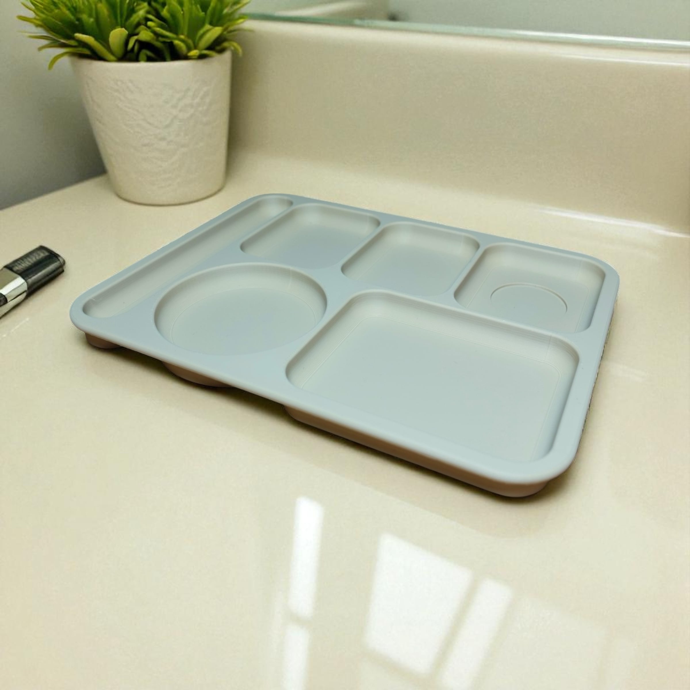 Cafeteria Tray Organizer 3d model