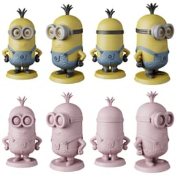 Despicable Me Minions STL Files - Gru Minions - Villain Family 3D Print Models 3d model