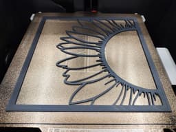 Sunflowers Wall Art 3d model