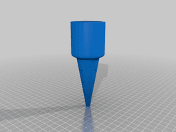 Plant Hydrator Stake 3d model