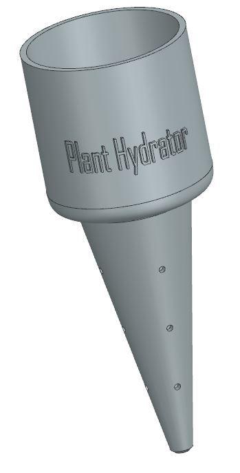 Plant Hydrator Stake 3d model