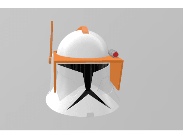 Phase 1 Commander Cody(Animated style) 3d model