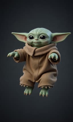 Grogu Monitor Pal 3d model