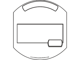 MTG Dry Erase Tokens with Counters for Magic the Gathering 3d model