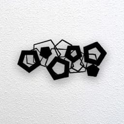 Abstract Wall Art 3d model