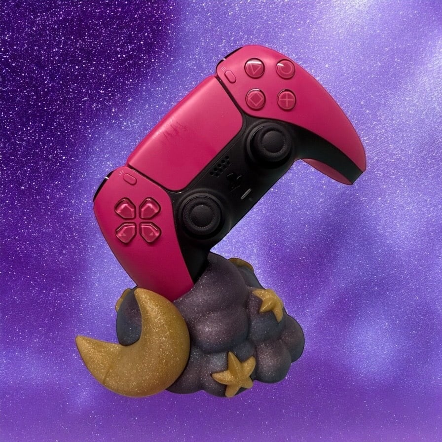 Cloud Moon PS5 Controller Stand 3d model