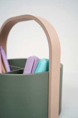 TANDIS MINI – Minimalist Organizer Pen Caddy with a Handle 3d model