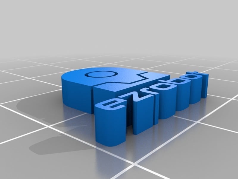 EZ-Robot Logos 3d model