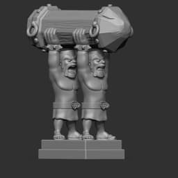 BATTLE RAM - CLASH ROYALE / CLASH OF CLANS / SUPERCELL 3d model