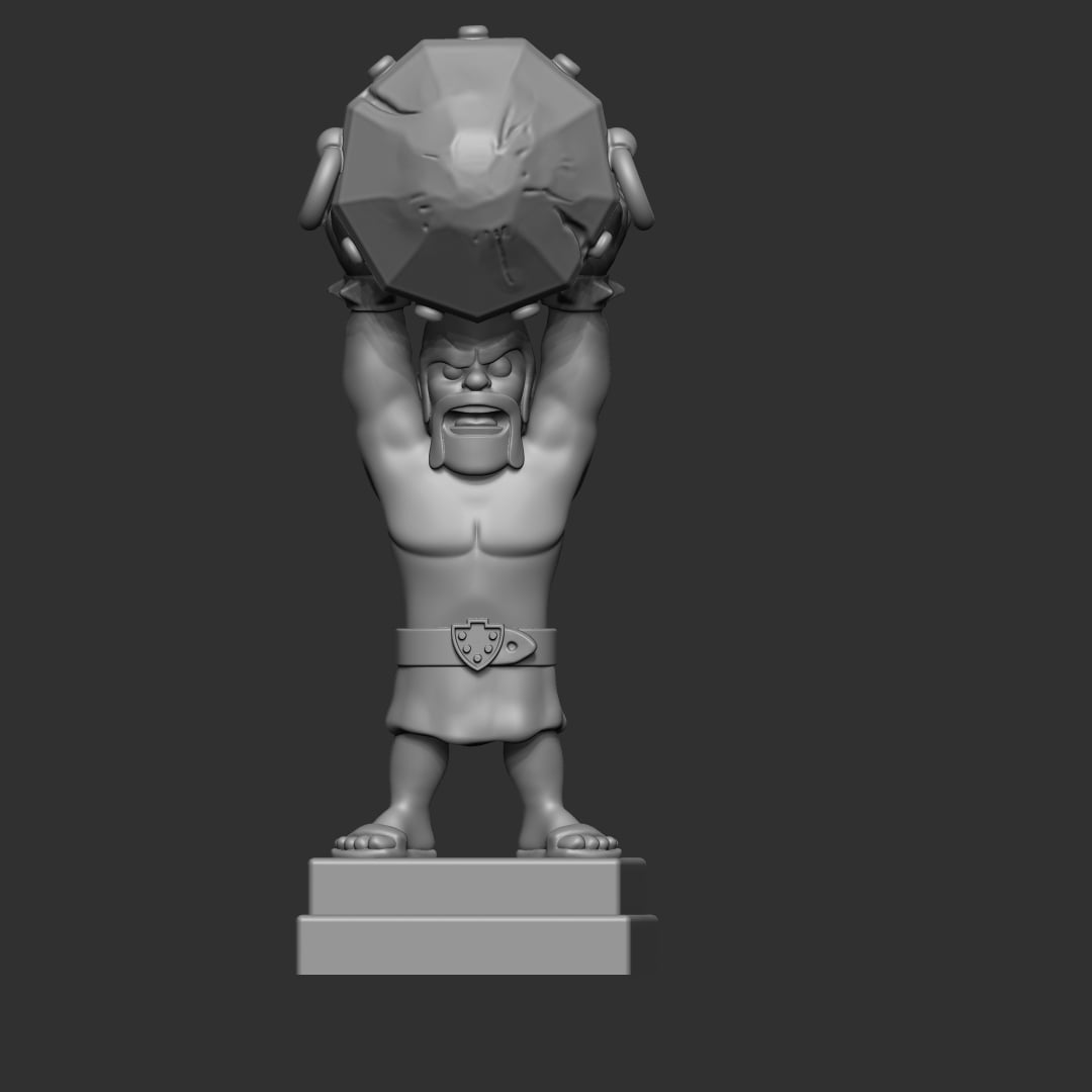 BATTLE RAM - CLASH ROYALE / CLASH OF CLANS / SUPERCELL 3d model