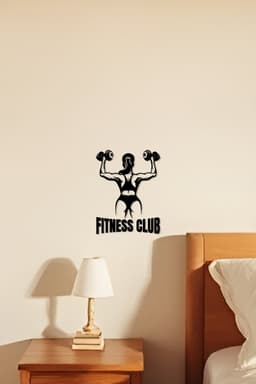 Fitness Wall Art, Wall Decor, Home Decor 3d model