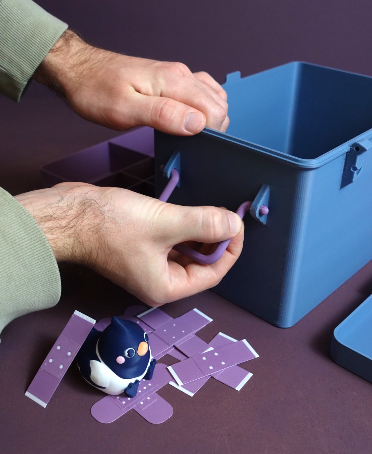 First aid storage box 3d model