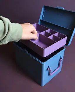 First aid storage box 3d model
