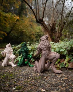 Howling Werewolf - Halloween 2024 Fabled Creatures Release! 3d model