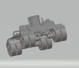 FHW: Oxchan/ Zorblin High Roller Steam Tank concept v2 3d model