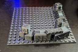 Star Wars Lego 16x16 Base Plate 3d model
