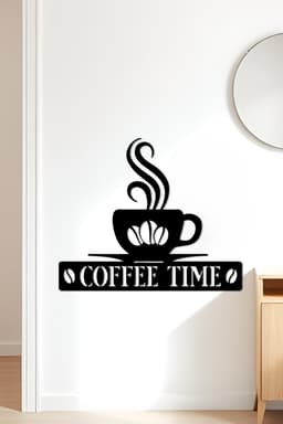 Coffee Time Wall Art, Wall Decor, Home Decor 3d model