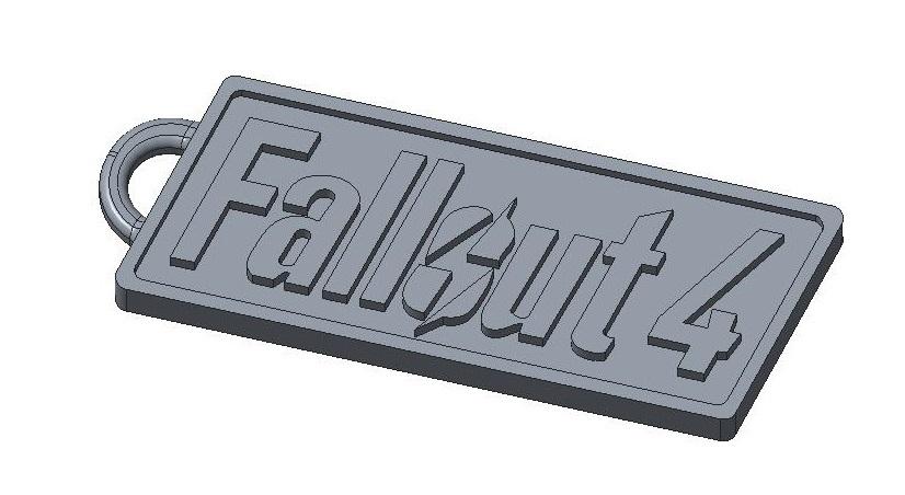 Fallout 4 Key Fob 3d model