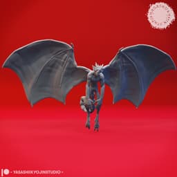 Plague of Imps - Tabletop Miniatures (Pre-Supported) 3d model