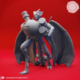 Plague of Imps - Tabletop Miniatures (Pre-Supported) 3d model