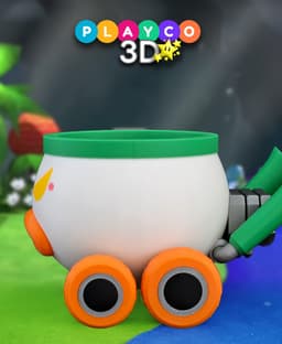Junior Clown Car 3d model