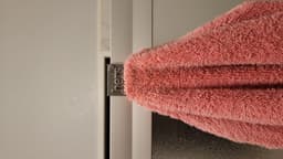Shower Towel Holder His Hers 3d model