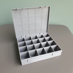 Organizer assortment box with lid 3d model
