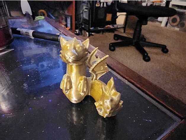 Calibration Baby Wolf-Dragon 3d model