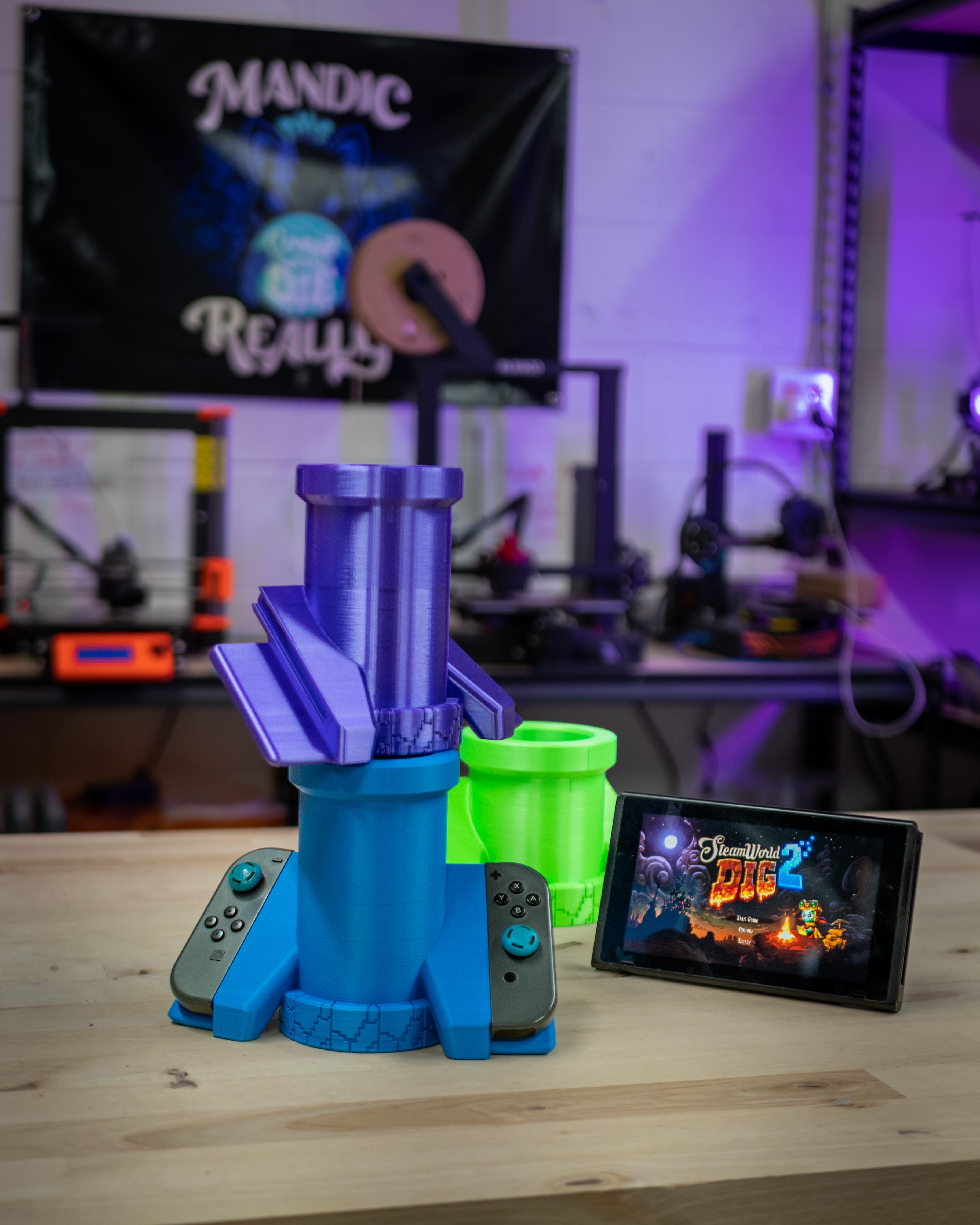 Warped Claw Cup 3d model
