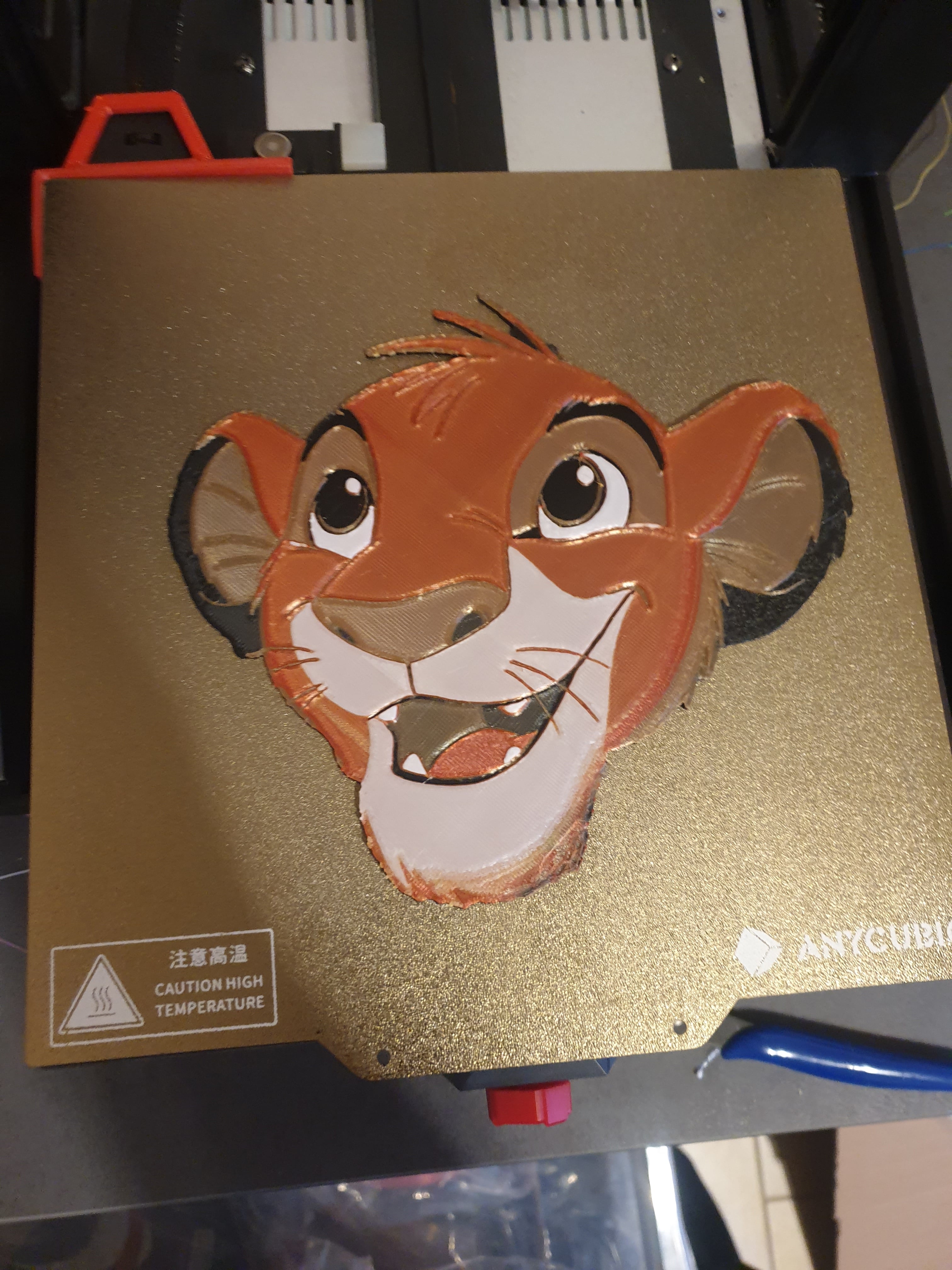 Simba Hueforge 3d model