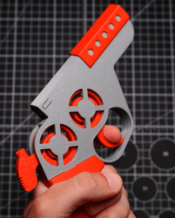 Spring Blaster 3d model