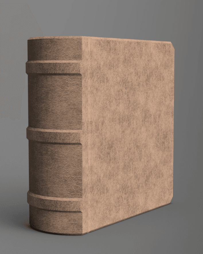 Alternate covers for Smaller Tome 3d model