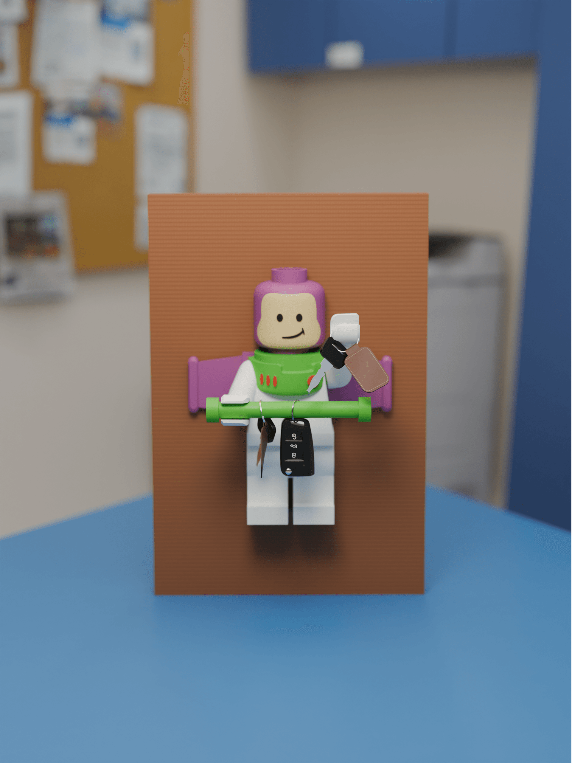 Buzz Lightyear Key Hanger 3d model