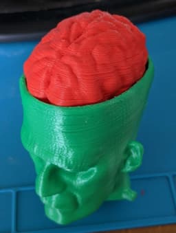 Frankenstein's Monster with Glowing Brain 3d model