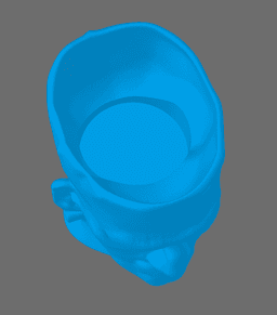 Frankenstein's Monster with Glowing Brain 3d model