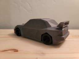 Low Poly Subaru Impreza 22b STI - Remastered 3d model