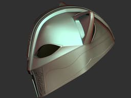 Feline Warrior Helmet wearable /Cosplay 3d model