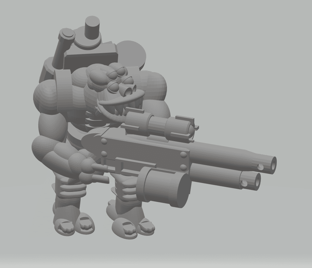 FHW: Zorblin Snippa Basic 3d model