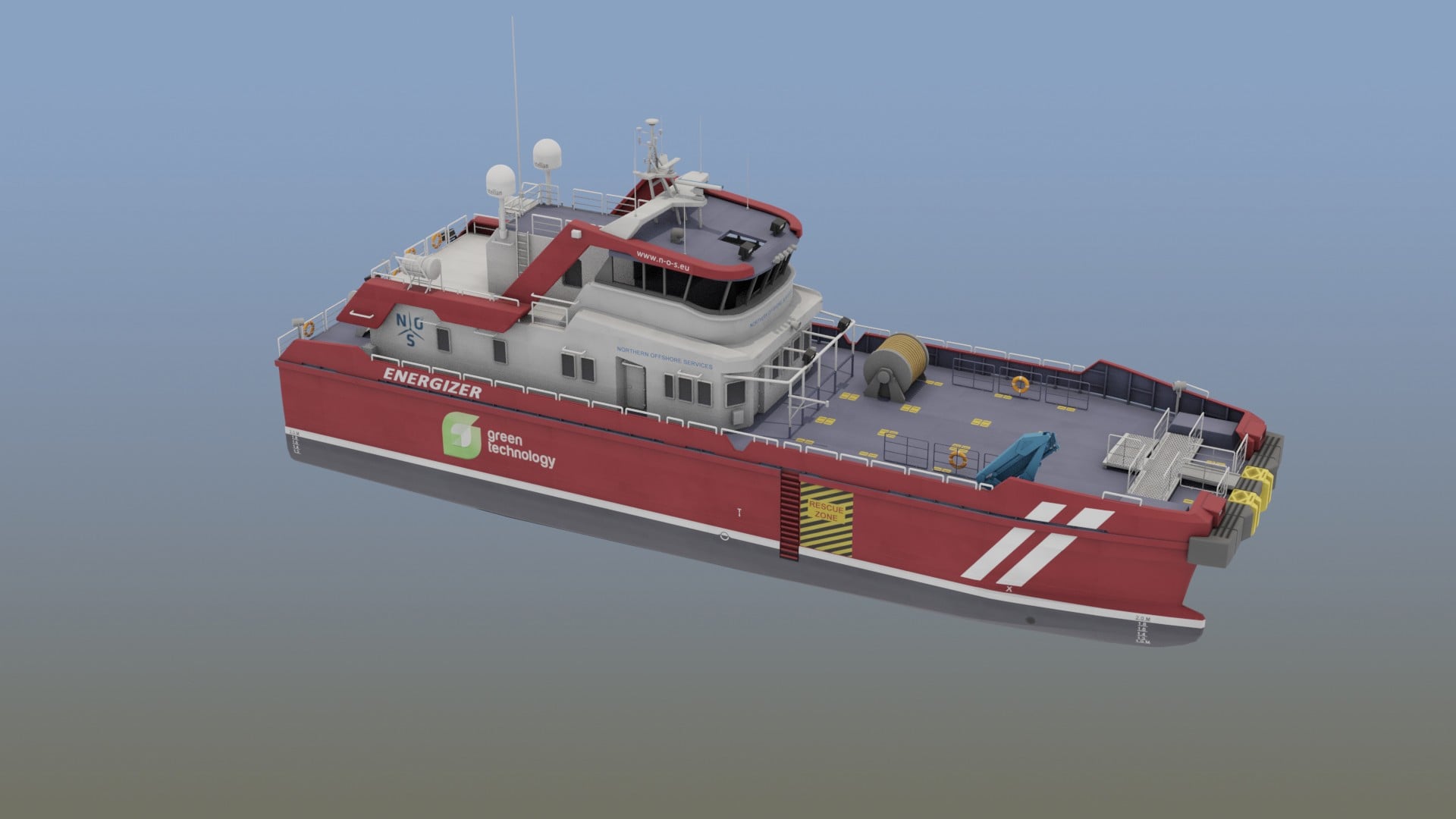 Crew Transfer Catamaran 3D Print STL 3MF Model File 3d model