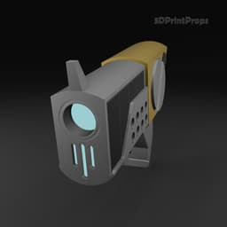Summer Smith gun from Rick and Morty cartoon 3d model