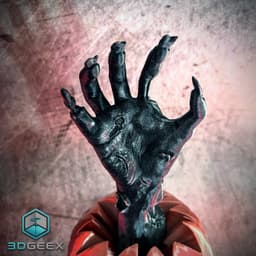 Zombie Jack-O-Lantern with Swappable Tops 3d model