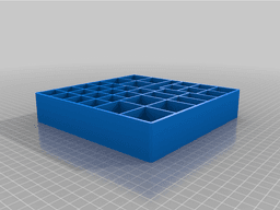 Fragrances oils organizer 3d model