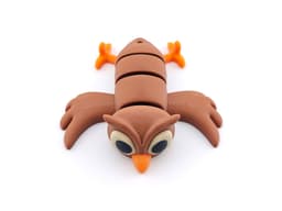 Owl Keychain Multicolor.3mf 3d model