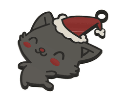 Christmas Pack: Cat V 3d model
