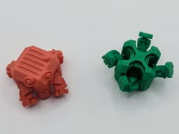 Cube Buddy( Print in Place) 3x3cm 3d model